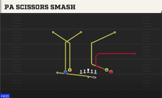 PA Scissors Smash play art