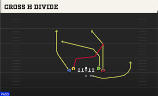 Cross H Divide play art