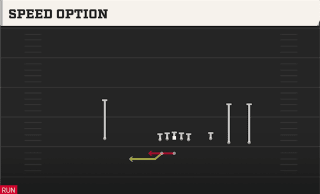 Speed Option play art