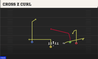 Cross Z Curl play art