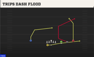Trips Dash Flood play art