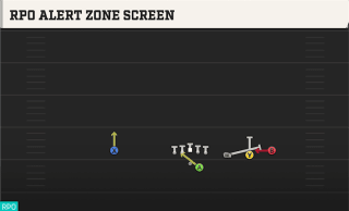 RPO Alert Zone Screen play art