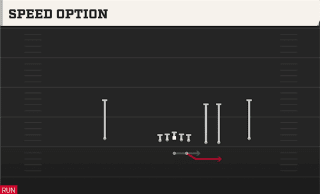 Speed Option play art