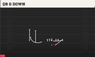 QB G Down play art