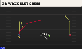 PA Walk Slot Cross play art