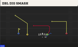Dbl Dig Smash play art