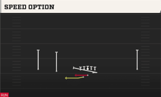 Speed Option play art