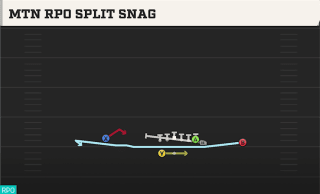 Mtn RPO Split Snag play art