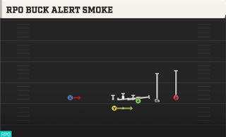 RPO Buck Alert Smoke play art