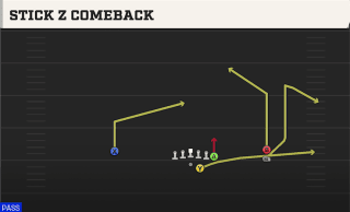 Stick Z Comeback play art