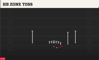 HB Zone Toss play art