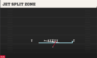 Jet Split Zone play art