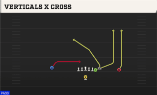Verticals X Cross play art