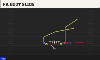 PA Boot Slide play art