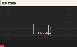 HB Toss play art