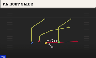PA Boot Slide play art
