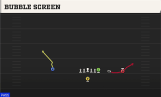 Bubble Screen play art