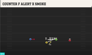Counter F Alert X Smoke play art