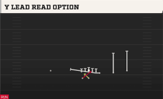 Y Lead Read Option play art