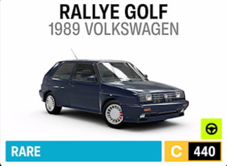 1989 Volkswagen Golf Rallye