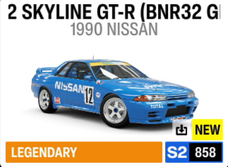 1990 Nissan #12 Skyline Gt-r (bnr32 Gr.a) Jtc
