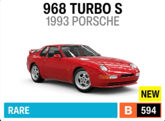 1993 Porsche 968 Turbo S