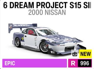 2000 Nissan #36 Dream Project S15 Silvia WTAC