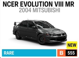 2004 Mitsubishi Lancer Evolution VIII MR