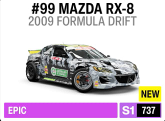 2009 Formula Drift #99 Mazda RX-8