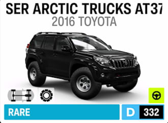 2016 Toyota Land Cruiser Arctic Trucks At37