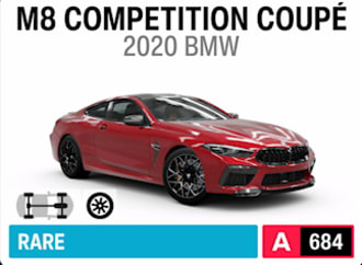 2020 Bmw M8 Competition Coupé