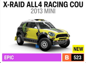 2013 Mini X-Raid All4 Racing Countryman
