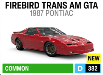 1987 Pontiac Firebird Trans Am Gta