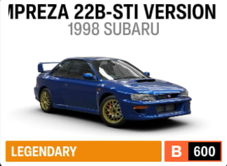 1998 Subaru Impreza 22b-Sti Version