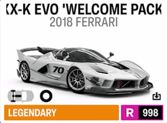 2018 Ferrari Fxx-K Evo 'Welcome Pack'