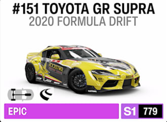 2020 Formula Drift #151 Toyota Gr Supra