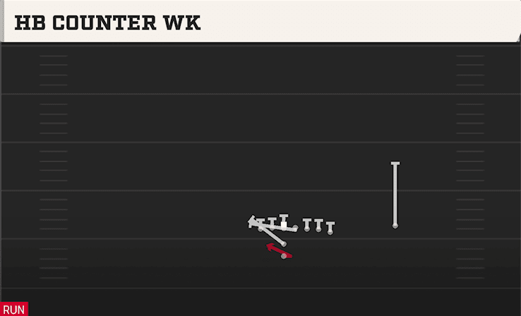 HB Counter WK play art from I Form Wing Over in CFB 27