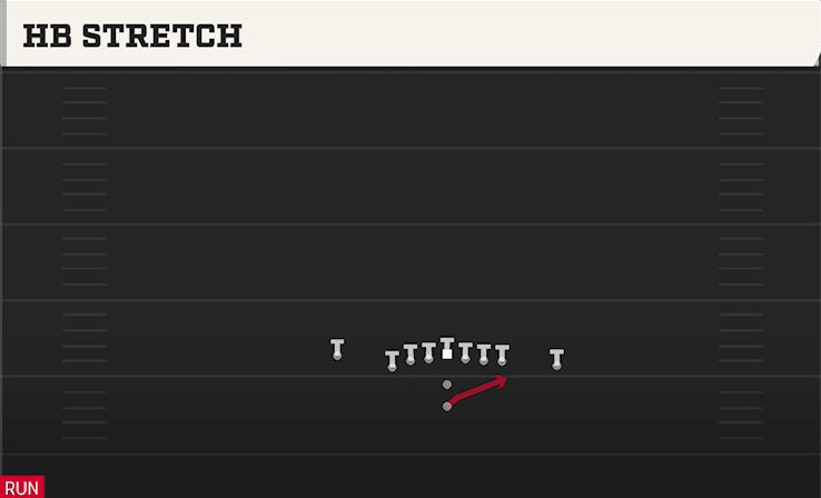 HB Stretch play art from Pistol U Off Close in CFB 27