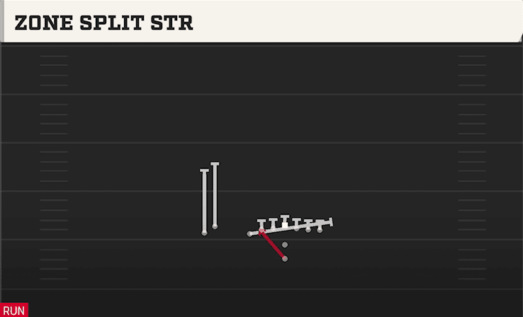 Zone Split STR play art from Pistol U Off Stack in CFB 27