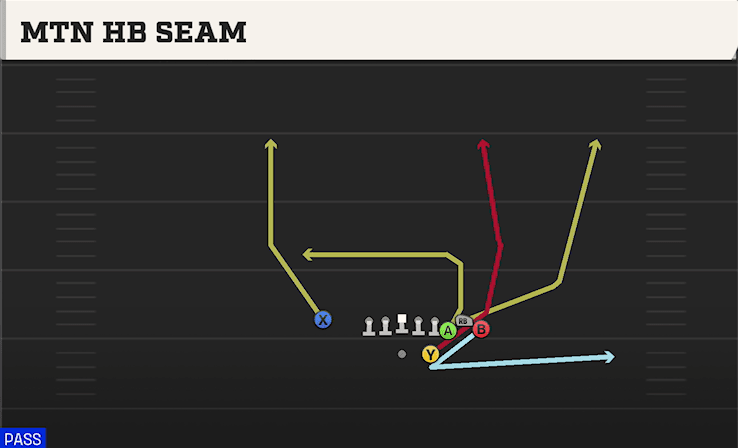 Mtn HB Seam play art from Shotgun Bunch STR Nasty in CFB 27