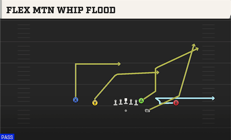 Flex Mtn Whip Flood play art from Shotgun Doubles in CFB 27