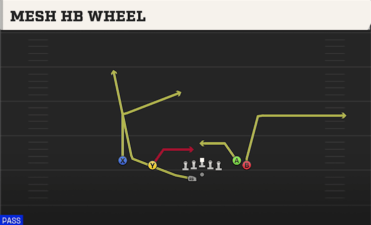 Mesh HB Wheel play art from Shotgun Flanker Close WK in CFB 27