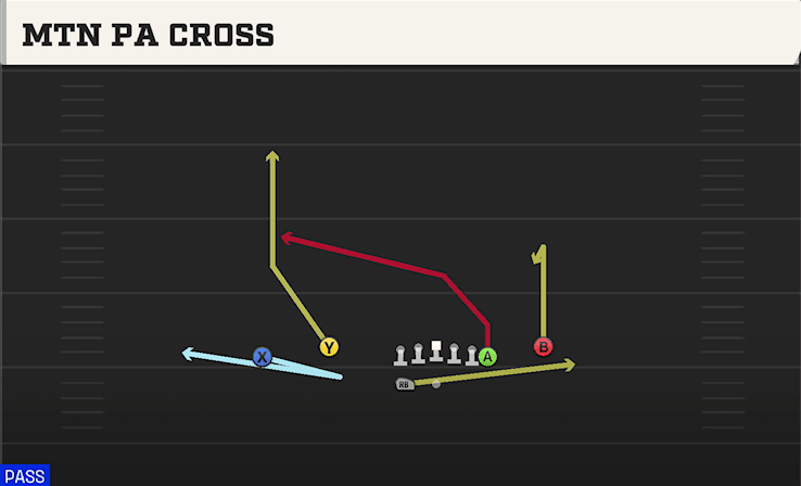 Mtn PA Cross play art from Shotgun Normal Wing Close in CFB 27