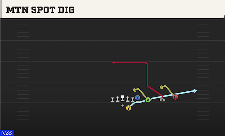 Mtn Spot Dig play art from Shotgun Trips Y Over in CFB 27