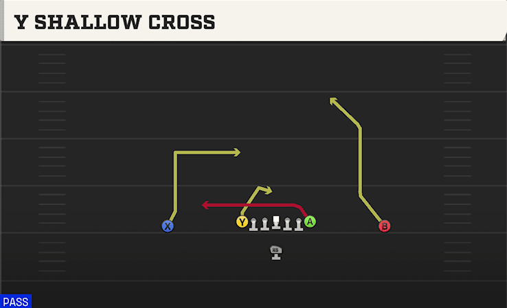 Y Shallow Cross play art from Singleback Ace in CFB 27