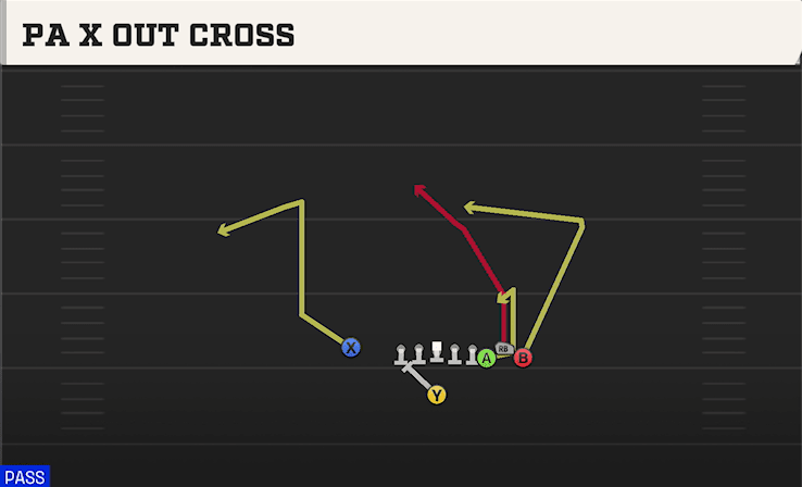 PA X Out Cross play art from Singleback Bunch X Nasty in CFB 27