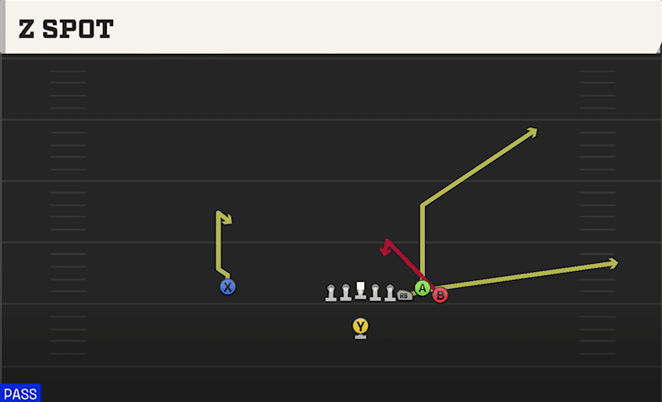 Z Spot play art from Singleback Bunch in CFB 27
