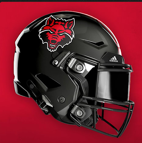 ARKANSAS STATE helmet