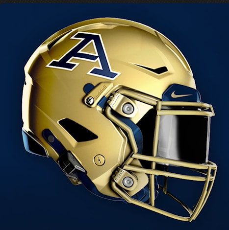 Akron helmet