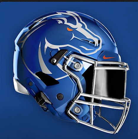BOISE STATE helmet